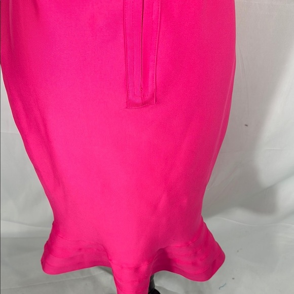 GOOD TIME LA HALTER MIDI DRESS PINK SIZE 2XL NWT - Picture 9 of 10